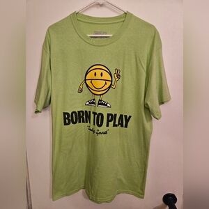 Smiley Sports Green T-Shirt